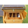 Dřevěný kurník OSLO, 1630x1550x860 mm
