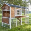 Dřevěný kurník IZMIR, 2000x1200x900 mm