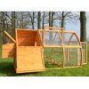 Dřevěný kurník VÍDEŇ, 1720x760x1020 mm