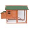 Dřevěný kurník MILÁNO MAXI, 2200x740x1200 mm