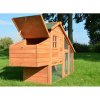 Dřevěný kurník BERLIN, 1710x660x1200mm