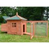 Dřevěný kurník DUBAI MAXI, 1900x735x1000 mm