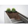 vyrp12 24916504x Pflanzbeet Belvedere Zwischenboden dunkelgrau metallic