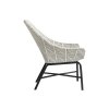Lounge křeslo Hartman Delphine z umělého výpletu, diamond