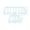 Bazén BESTWAY Power Steel Frame 4,04 x 2,01 x 1 m - 56442
