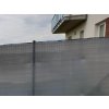 Stínicí tkanina 90%, výška 200 cm, šedá