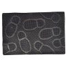Gumová rohož 40 x 60 cm STOPY, černá