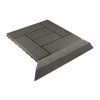 Rohova prechodova lista G21 Incana pro WPC dlazdice 38,5 x 7,5 cm, leva - doplnkova fotografie 6