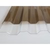 Trapéz polykarbonátová deska Palram - bronz 2500 mm 2500 x 1060 x 0,9 mm
