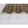 Trapéz polykarbonátová deska Palram - čirá 3500 mm 3500 x 1060 x 0,9 mm, cena za 3,71 m2 (1 deska)