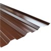 Trapézový plech T18 2000 x 1150 mm hnědá, cena za 2,3 m2 (1 deska)