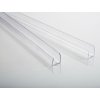 Ukončovací profil PC-U čirý 10 mm 2130 x 10 mm