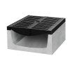 Betonový žlab D400 s litinovou mříží, d. 500 x š. 400 x v. 200 mm
