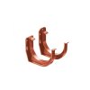 Plastový žlabový hák Gutta Aqua (čelní) 125 mm, cihlově červená
