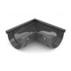 Plastový roh PVC žlabu Covernit 125 mm vnější antracit