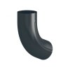 Lakované okapové koleno Covernit 72°, 80 mm antracit