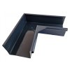 Lakovaný okapový roh žlabu Covernit SQUARE Vnější 120 mm