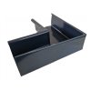 Lakovaný okapový roh žlabu Covernit SQUARE Vnitřní 120 mm