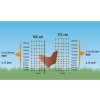 Nevodivá síť pro drůbež KERBL 292276, 106 cm x 50 m / 1 hrot