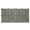 gumova dlazdice stone mosaic 30 x 30 cm zelena 6