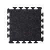 Gumová dlaždice FITNESS TILE 50 x 50 cm, černá