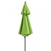 Plážový naklápěcí slunečník  WINDPROFI NEO 2 m, zelená
