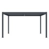 Bioklimatická pergola G21 Austin 4x3 m, antracitová hliníková