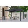Bioklimatická pergola G21 Austin 4x3 m, antracitová hliníková