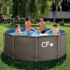 Bazén CF FRAME ratan - 305 x 107 cm
