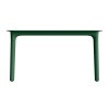 Konferenční čtvercový stůl RIMO 78 x 78 x 41 cm, tmavě zelená