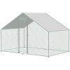 Venkovní výběh Strend Pro pro drůbež, voliéra, klec, kurník, se střechou, 3 x 2 x 2 m