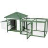 dreveny kurnik dubai maxi green 1960x760x970 mm2