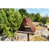 Ptačí krmítko Corgarden VELA 1041 25 x 25 x 20 cm Corten