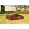 Vyvýšený záhon Corgarden VIVO 1013 148 x 148 x 36 cm Corten