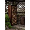 Zahradní dřevník Corgarden STORA 1034 180 x 90 x 40 cm Corten