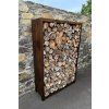 Zahradní dřevník Corgarden STORA 1035 180 x 120 x 40 cm Corten