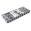 Plastový žlab A15 s pozinkovanou mříží (set), 1000 x 120 x 92 mm