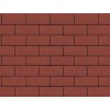 Asfaltový šindel Guttatec Rectangular SBS, 0, červená