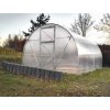 Zahradní skleník Volya LLC ECONOM 4 mm, 4 x 3 m  + 5 tyčí na rajčata + sada těsnění